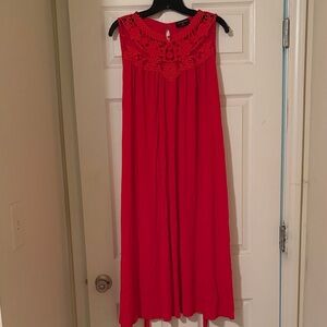 Lane Bryant Vibrant Red Dress